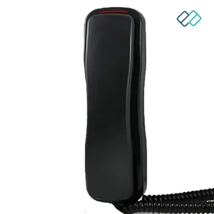 Bittel 41 T18 Landline Telephone Corded Phone for Office, Home, Hotels, Banquet, Hotel Bathroom (Black)