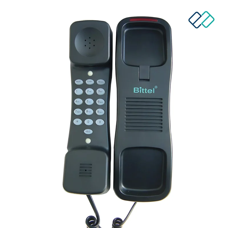 Bittel 41 T18 Landline Telephone Corded Phone for Office, Home, Hotels, Banquet (Black) - Image 2