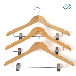 Clip hangers s hook brown color