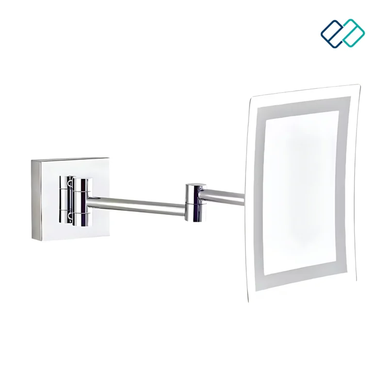 Square Magnifying Mirror Wall Mounted image