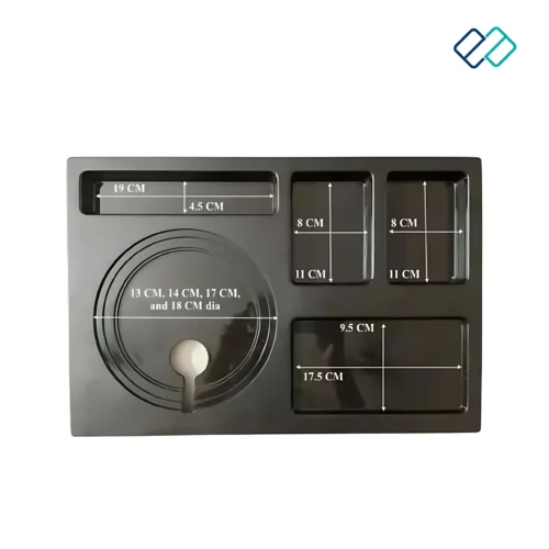 All in one Electric Kettle Tray set dimension