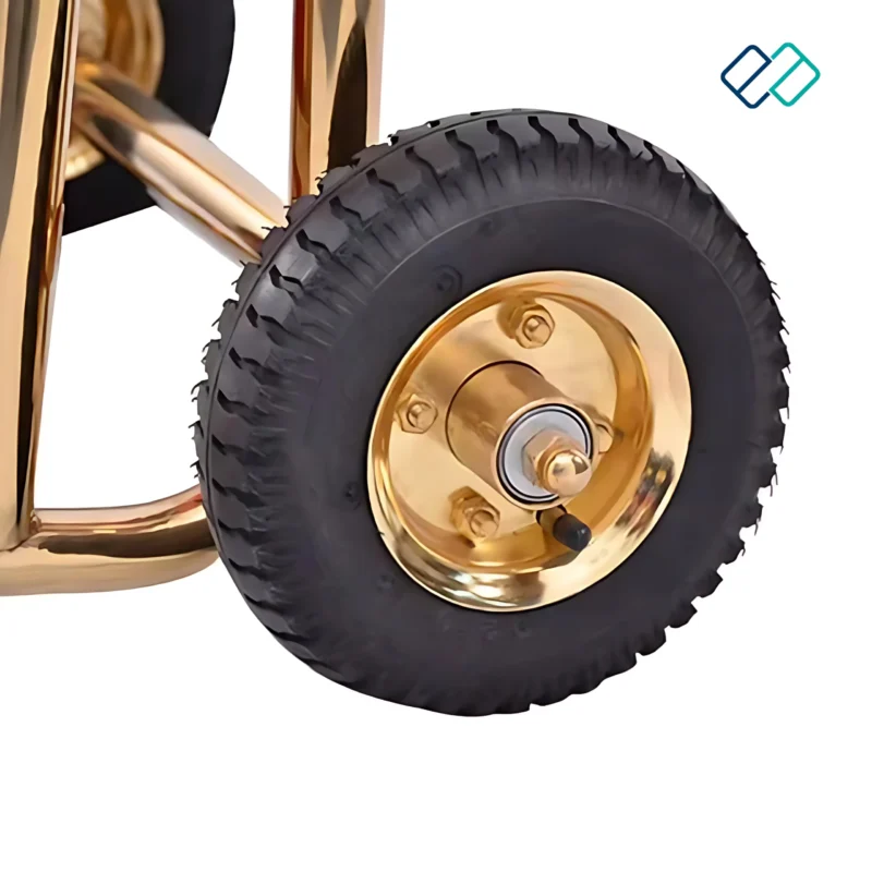 Baggage Cart Golden wheel image in zzom