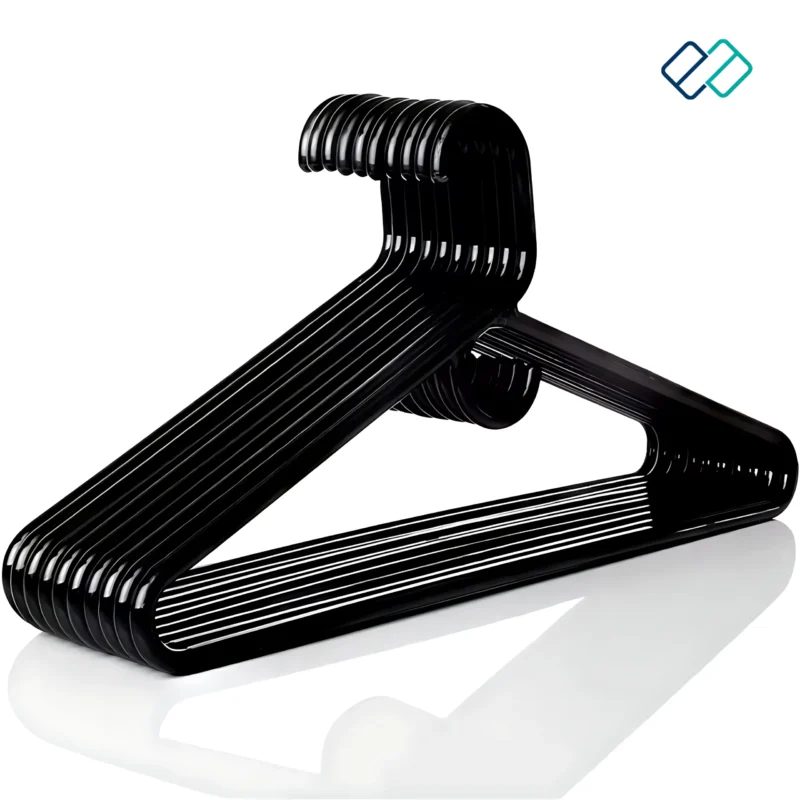 Plastic Shirt Hanger black color