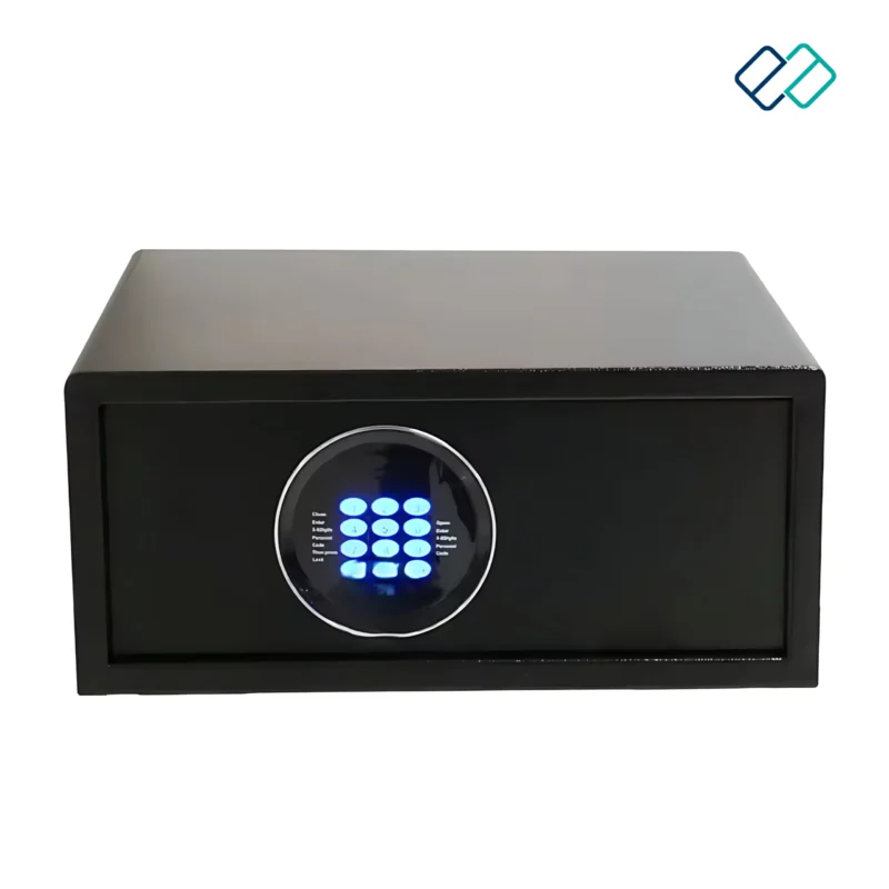 Hotel Room Safe Box Mini Electronic Locker open door