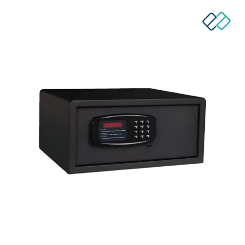 Electronic Safe Deposit Locker With Automatic Door Opening black color