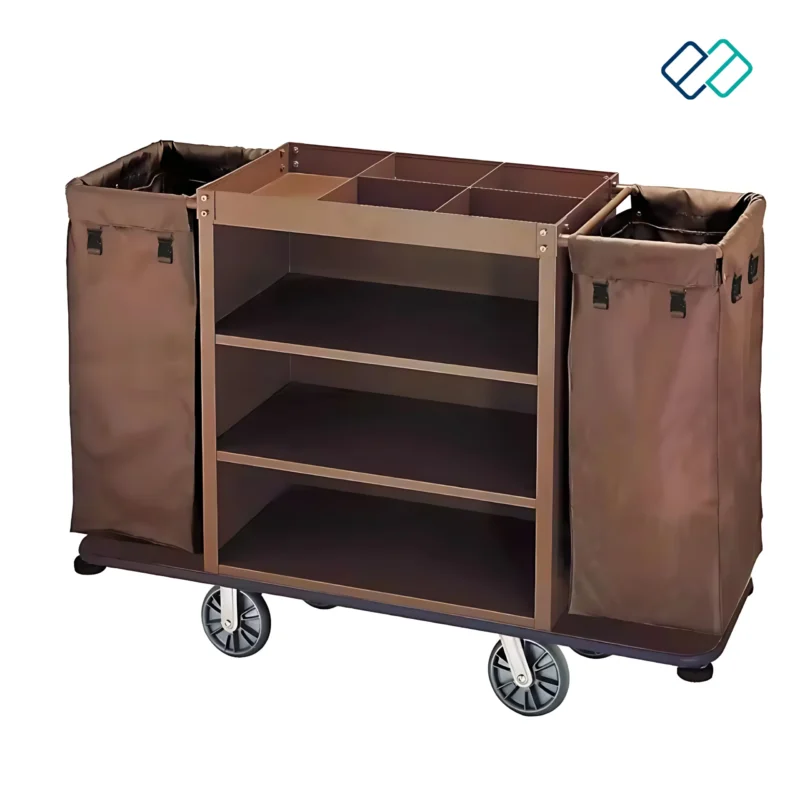 Housekeeping Cart brown color