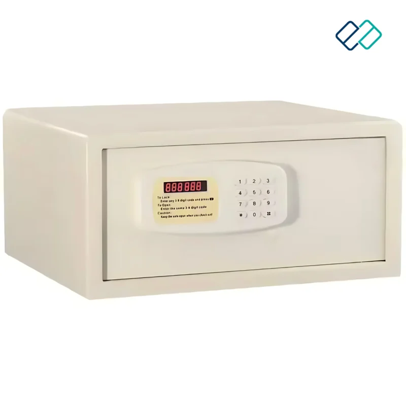 King Safe locker box for house and hotel white