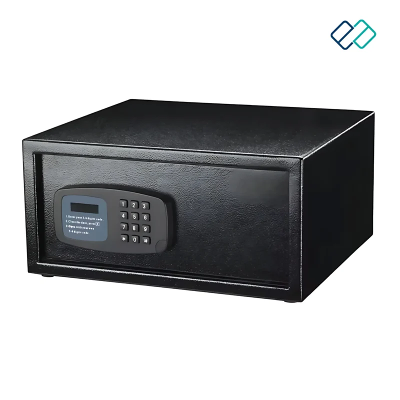 King Safe locker box for house and hotel black