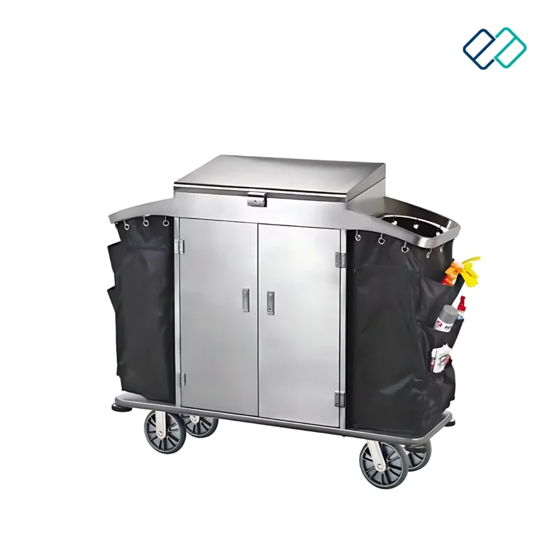 Stainless Steel Housekeeping Trolley