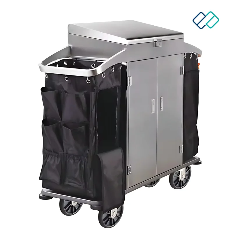 Stainless Steel Housekeeping Trolley