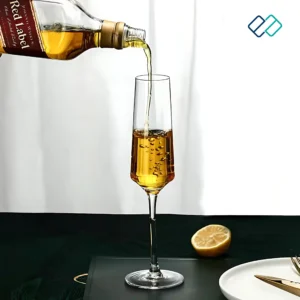 Wholesale High-Quality Luxury Flute Champagne Glass 300ml