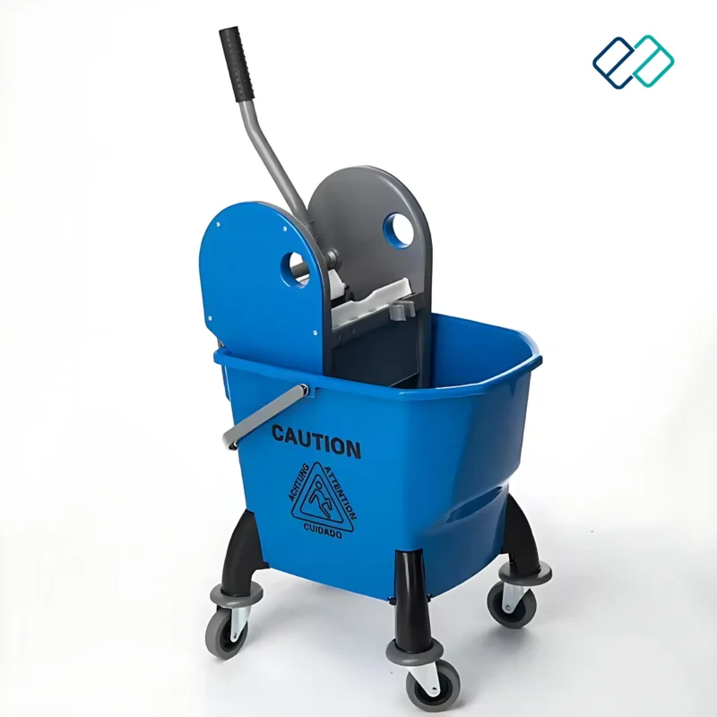 Single bucket Mop Wringer Trolley