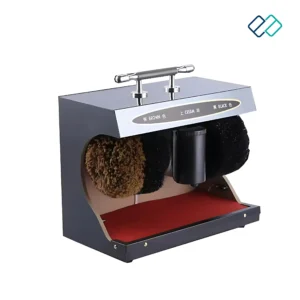 Automatic Hotel Shoe Polishing Machine silver color image