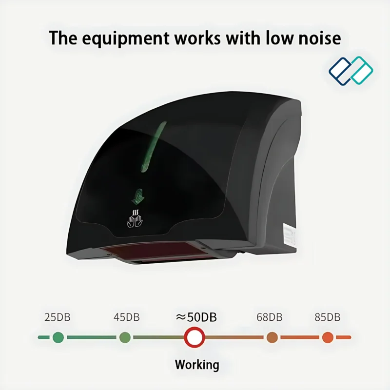 High Speed Hand Dryers black image