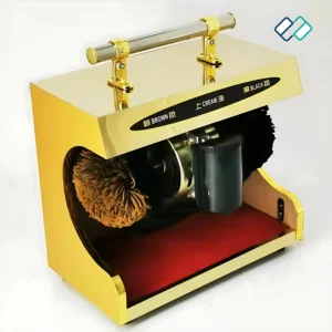 Automatic Hotel Shoe Polishing Machine golden color image