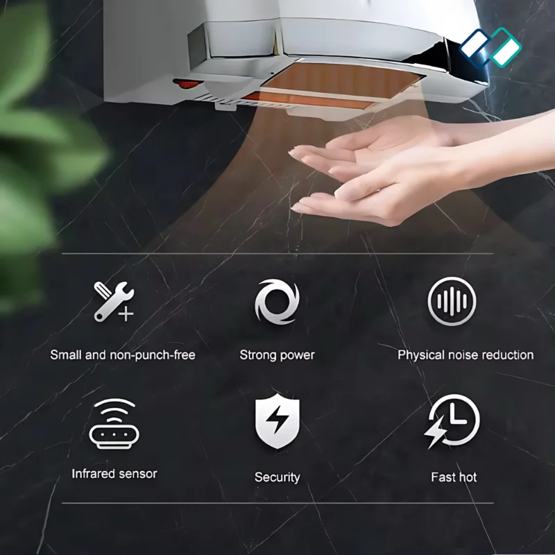 1800W High Power Hand Dryer details
