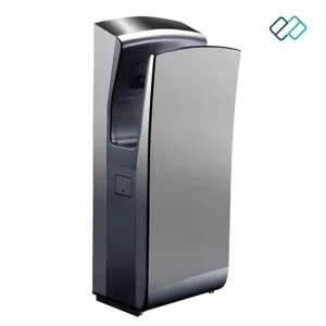 Commercial High-Speed Jet Air Hand Dryer grey color image