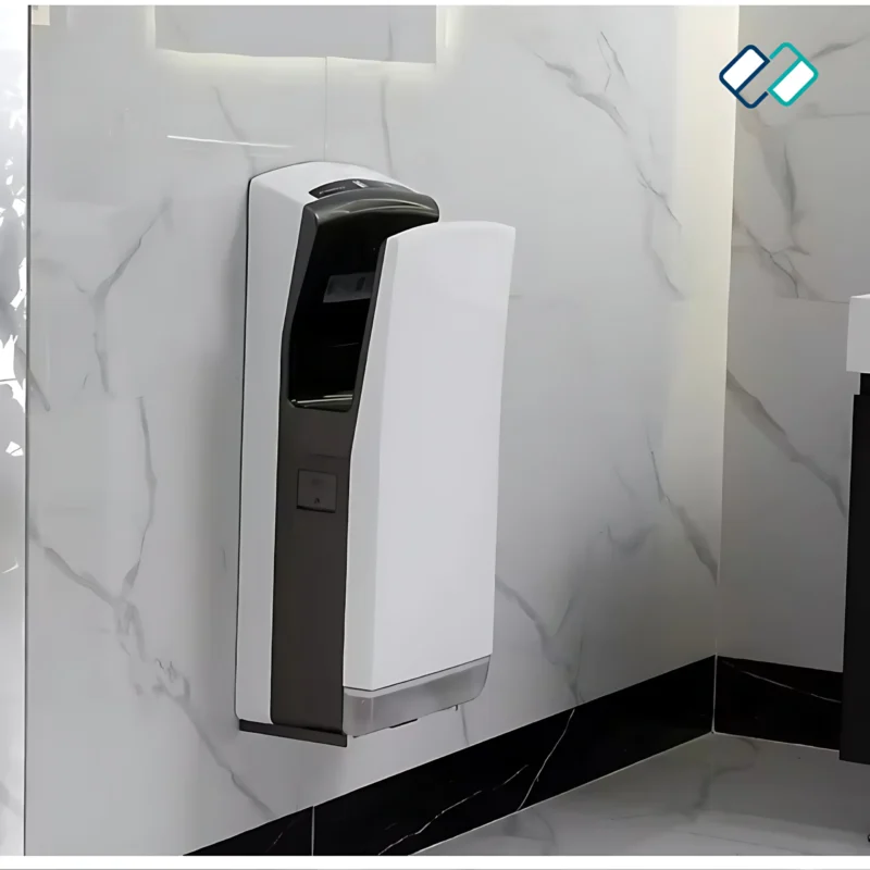 Commercial High-Speed Jet Air Hand Dryer white color image