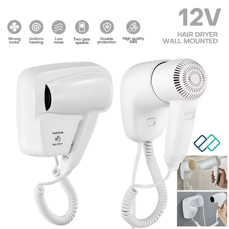 hotel Hair Dryer without Socket speed features