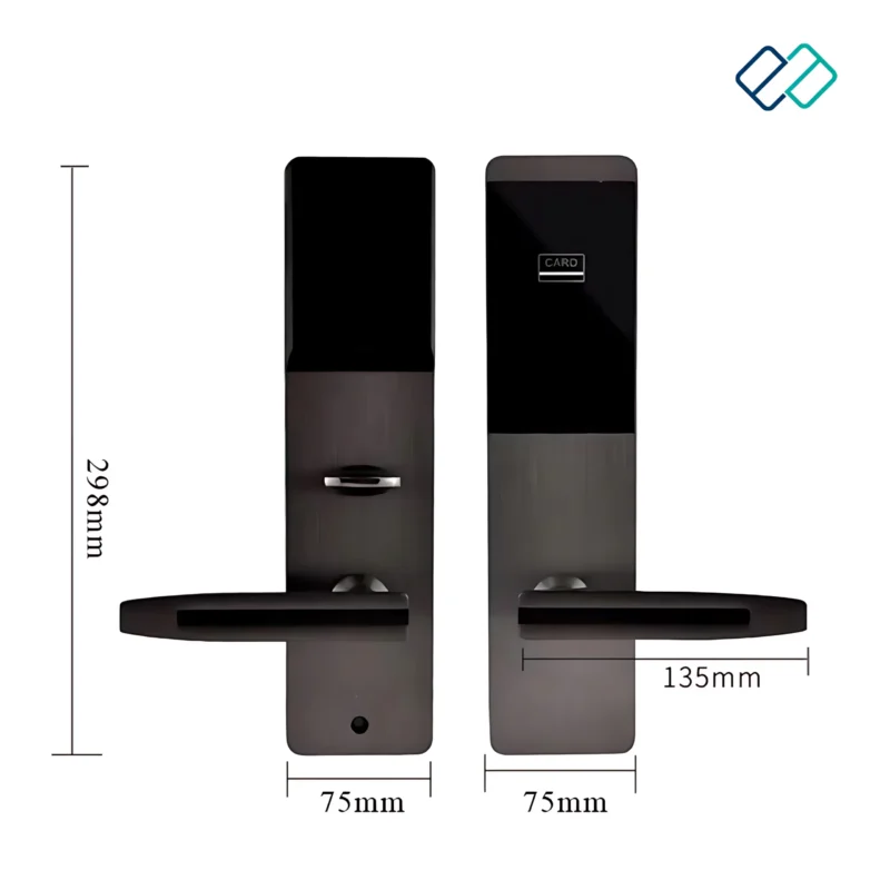 Gaoan RFID Hotel Door Lock Model No. SL005 black color