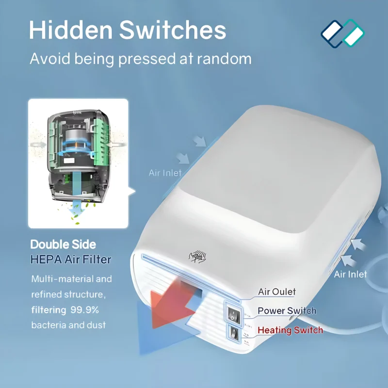 Automatic Electric Mini Jet Hand Dryer