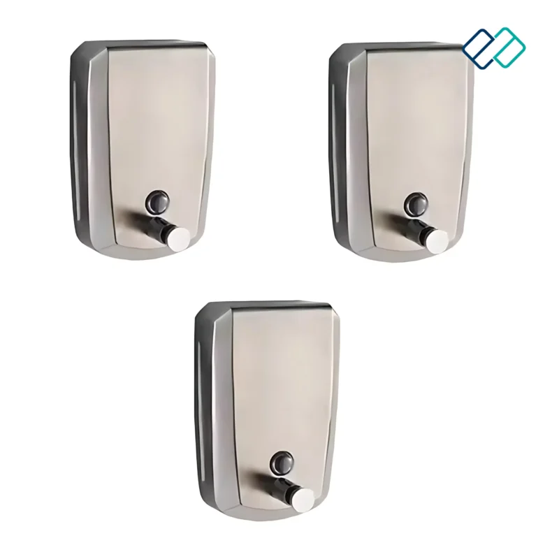 Stainless Steel luxury soap dispenser wall mounted available in 500,800,1000ml