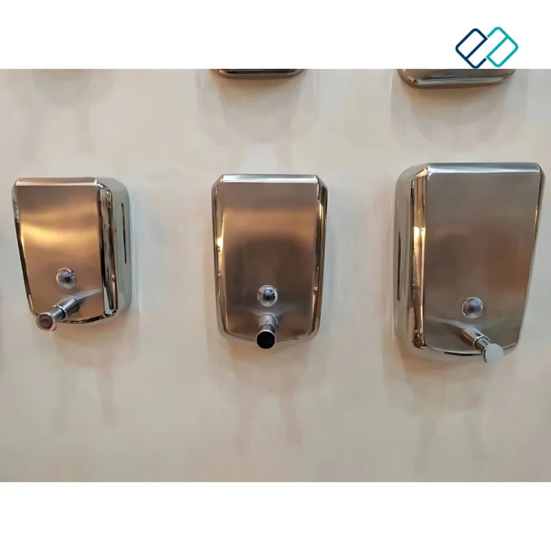 Stainless Steel luxury soap dispenser wall mounted available in 500,800,1000ml