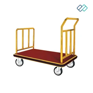Luggage Cart Golden Color image