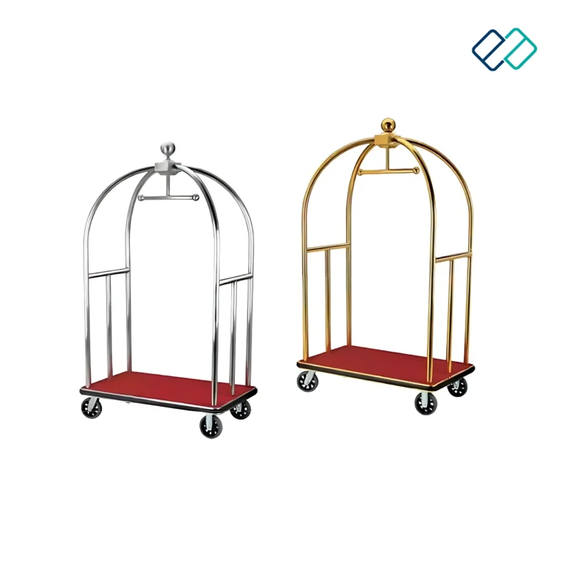 Maharaja Trolley Silver and Golden Image