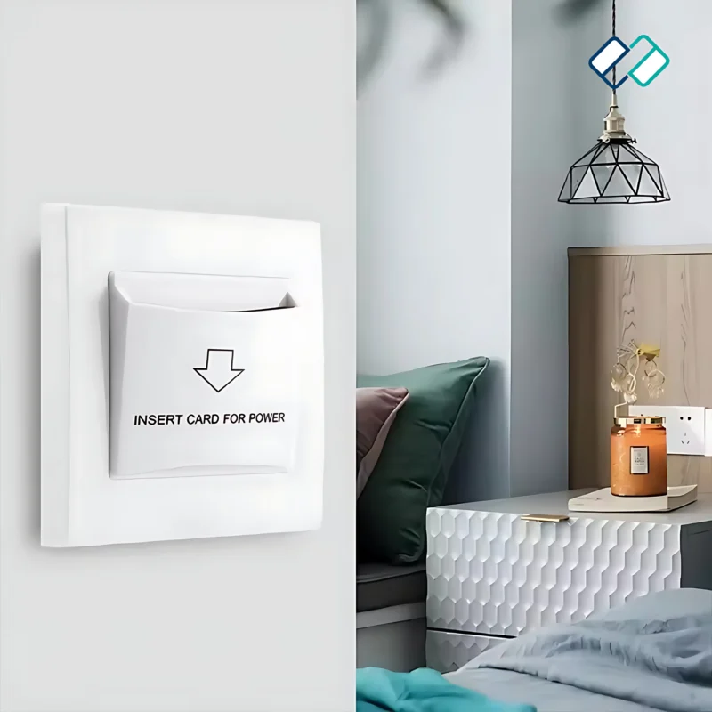 Hotel Energy Saving Key card white color