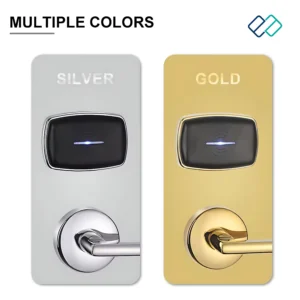 Gaoan Hotel Split Door Lock Model N0. SL007 golden and silver colour Hotel RFID Split Door locks