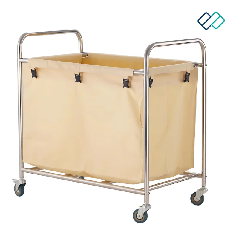 Stainless Steel Linen Trolley