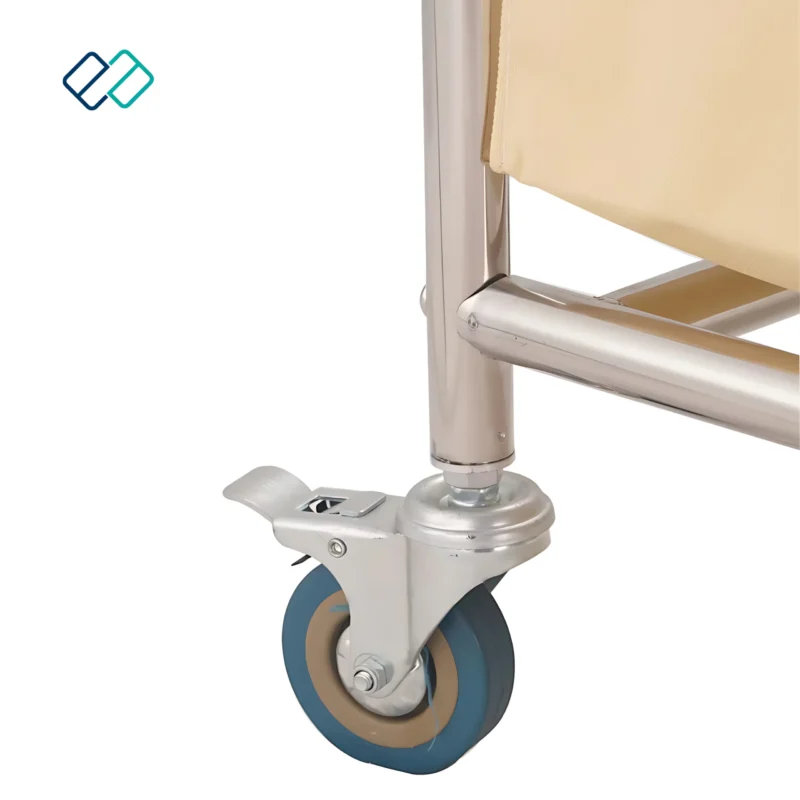 Stainless Steel Linen Trolley wheel