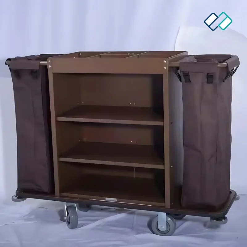 Housekeeping Cart brown color