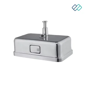 Horizontal Wall Mounted Stainless Steel Hand Foam Soap Dispenser 