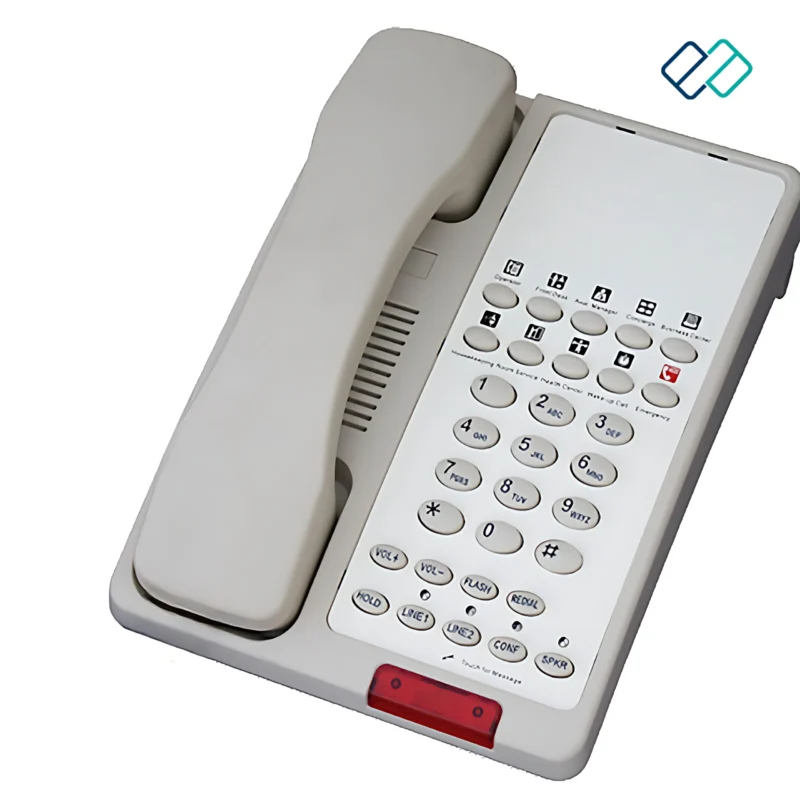 Hospitality Telephone 10 Service Cordless white