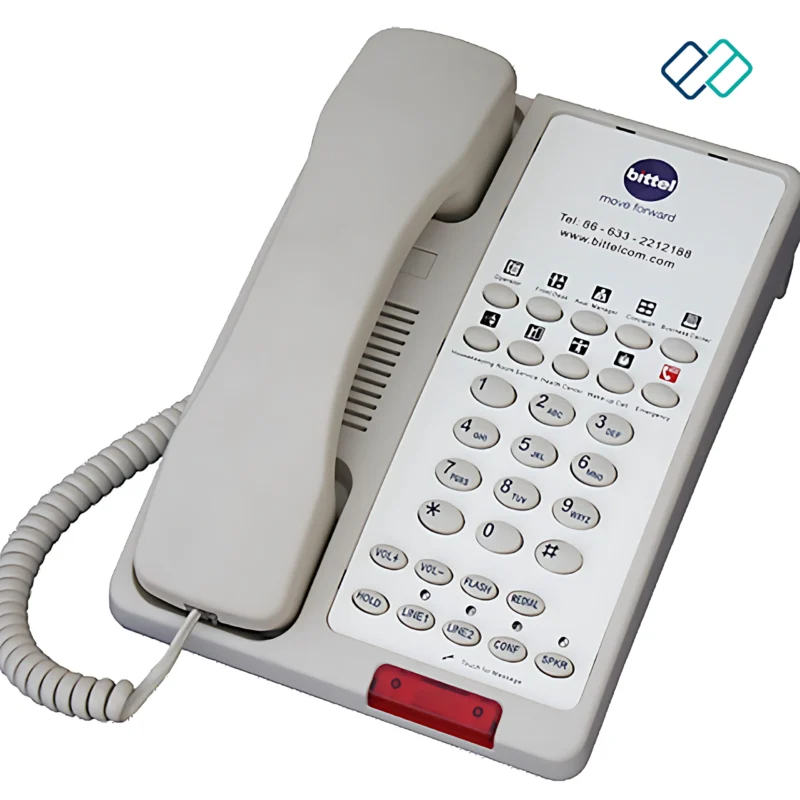 Bittel phone 38 TDS (Urnus) HWD Hospitality Telephone white