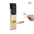 Gaoan RFID door lock model no sl002 golden