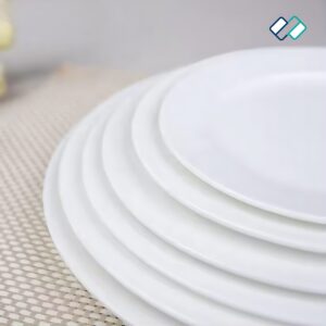 Porcelain Crockery Georgian Shape Plates
