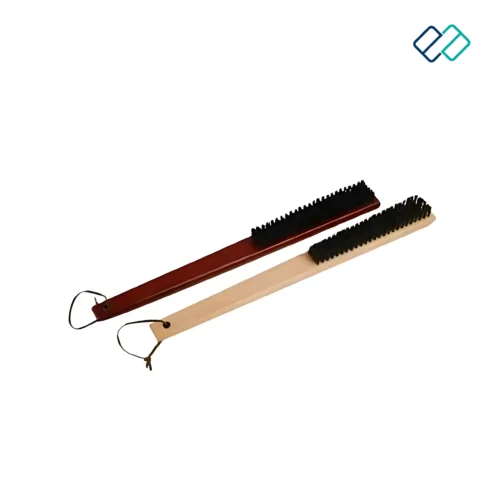 Square Head Wooden Coat Brush