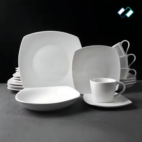 Porcelain Crockery Zen Shape
