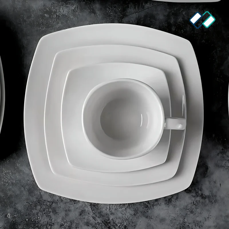 Porcelain Crockery Zen Shape