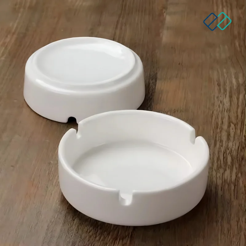 Round Ashtray Bone China
