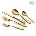 Rose Gold Cutlery 3mm spoon, knife, fork