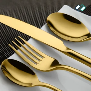 Rose Gold Cutlery 3mm handle image