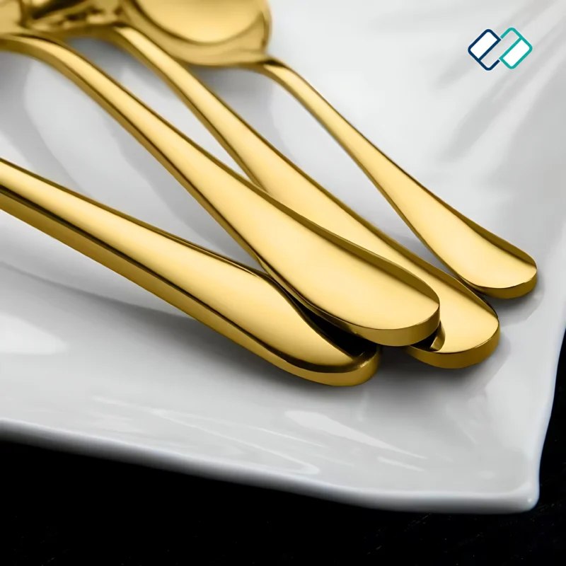 Rose Gold Cutlery 3mm handle image