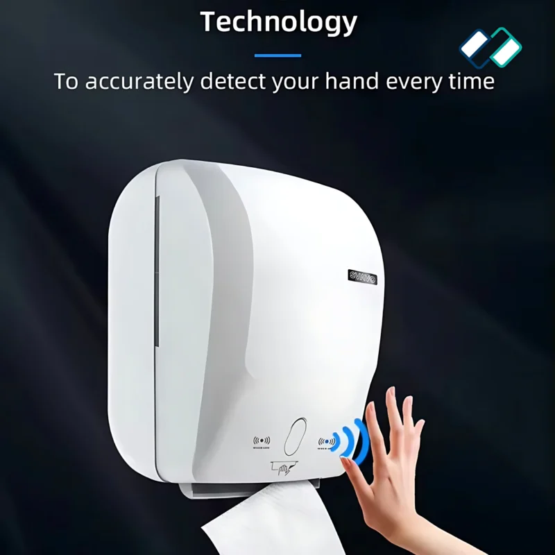 Automatic Paper Dispenser white color
