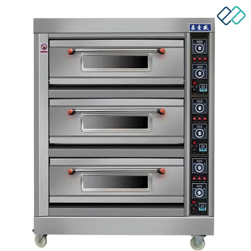 Commercial Large Baking Oven 3 Deck
