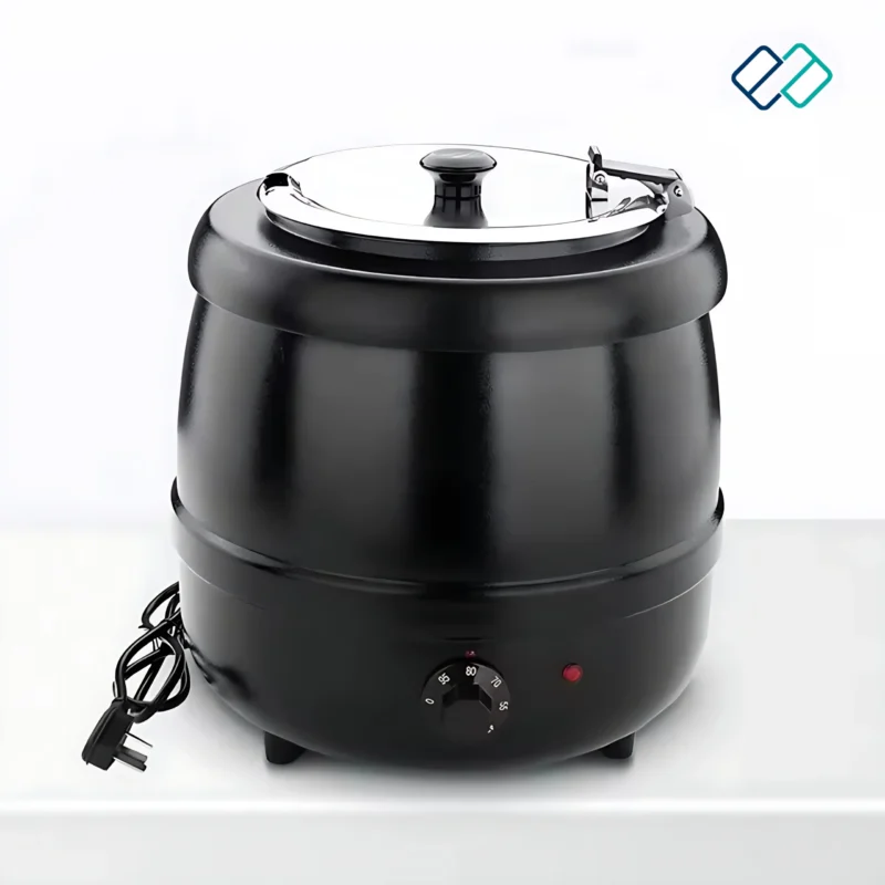 10L Electric Round Countertop Soup Warmer image