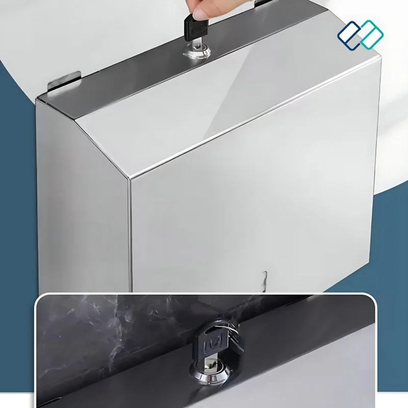 Stainless Steel Tissue Holder Waterproof